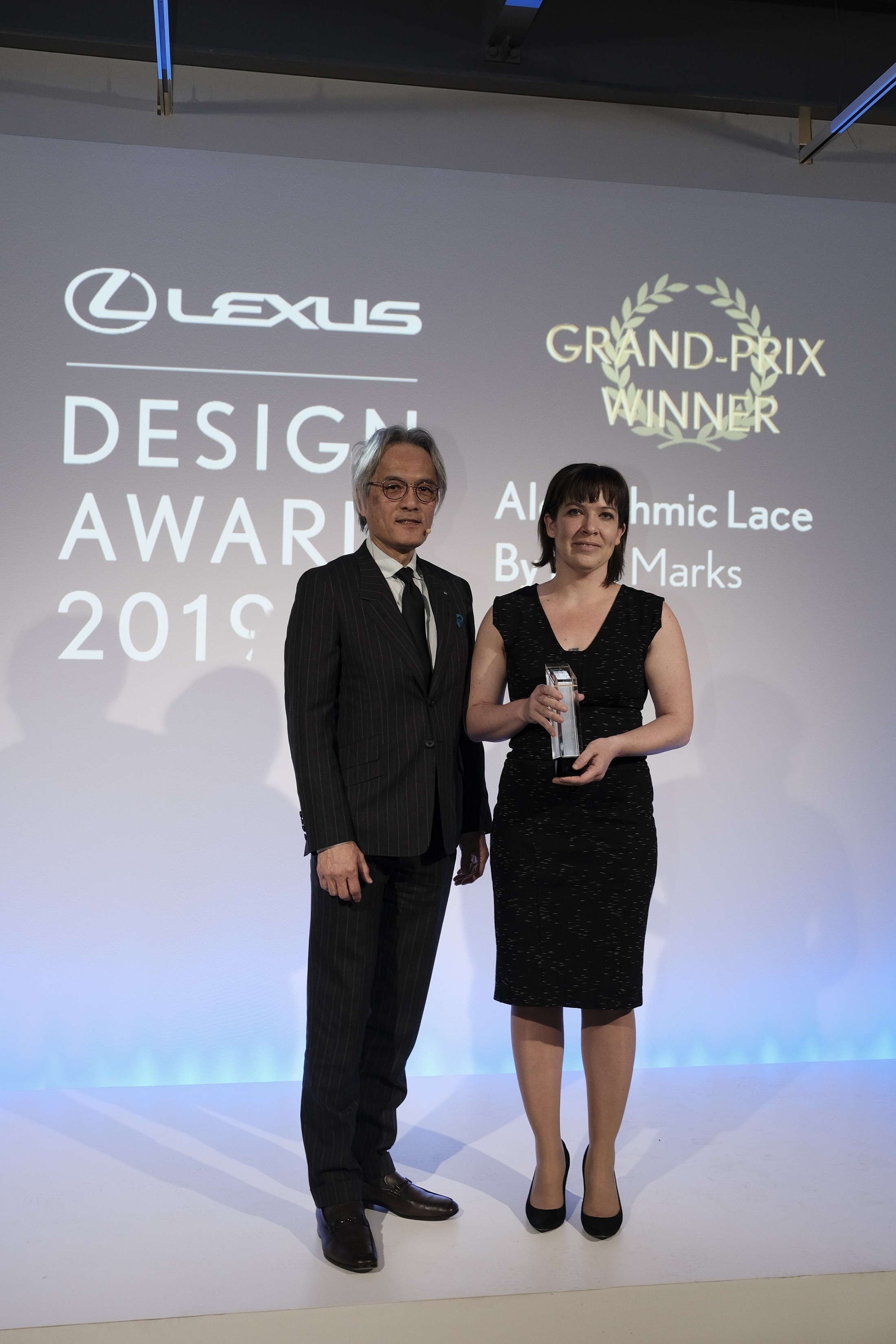 Lisa Marks凭借“算法蕾丝文胸”摘得2019年LEXUS雷克萨斯全球设计大奖最高奖桂冠