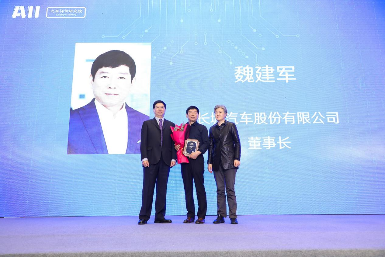 长城汽车荣膺2020年中国汽车企业创新排行榜第一